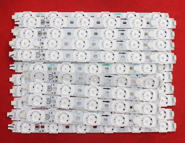40PFL5605 LED strip A665WJ-9X A666WJ-9X 1pairs=21pcs/lot